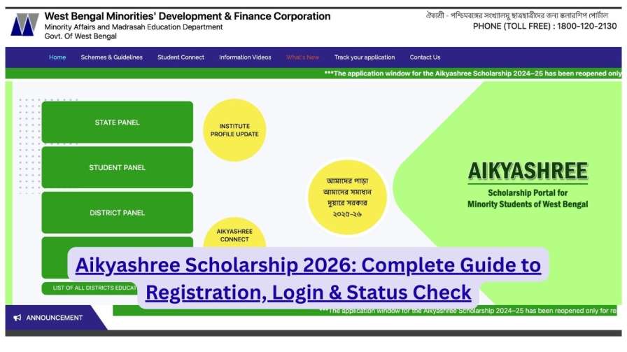 Aikyashree Scholarship Status